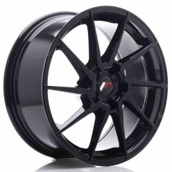 JR Wheels JR36 18x8 ET35-52 5H BLANK Gloss Black