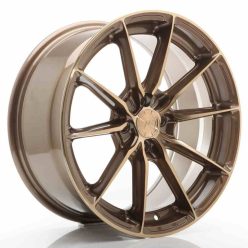 JR Wheels JR37 17x8 ET40 4x100 Platinum Bronze