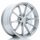 JR Wheels JR37 17x8 ET20-40 5H BLANK Silver Machined Face