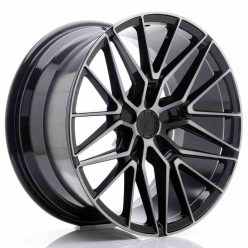   JR Wheels JR38 19x9,5 ET20-45 5H BLANK Black Brushed w/Tinted Face