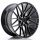 JR Wheels JR38 20x10 ET20-45 5H BLANK Black Brushed w/Tinted Face