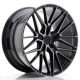 JR Wheels JR38 20x10 ET35-45 5H BLANK Black Brushed w/Tinted Face