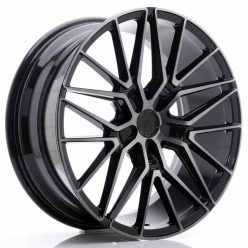   JR Wheels JR38 20x8,5 ET20-45 5H BLANK Black Brushed w/Tinted Face