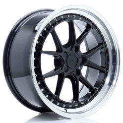   JR Wheels JR39 19x8,5 ET15-35 5H BLANK Glossy Black w/Machined Lip