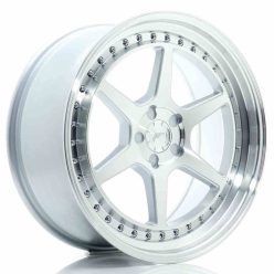   JR Wheels JR43 19x8,5 ET15-35 5H BLANK Silver w/Machined Face