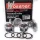 Wössner Fast Road Comp forged piston kit for Nissan 350Z 3.5 V6 24V VQ35DE, 96.00 mm