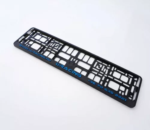 LLRacing 3D Number Plate Holder Frame - 2 pcs
