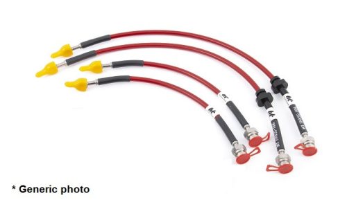 Mazda MX5 (MK3) Brake Lines-Colour Black Colour Purple Colour Orange Colour Clear Colour Green Colour Blue - Transparent Colour Red - Transparent Colour Blue - Solid Colour Red - Solid