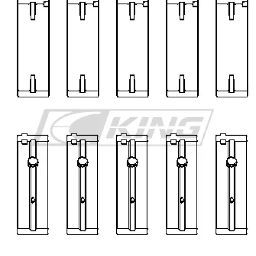 King Main Bearing Shell NISSAN SR20DE