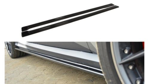Diffuser Audi RS6 C7 Side Skirts Gloss Black