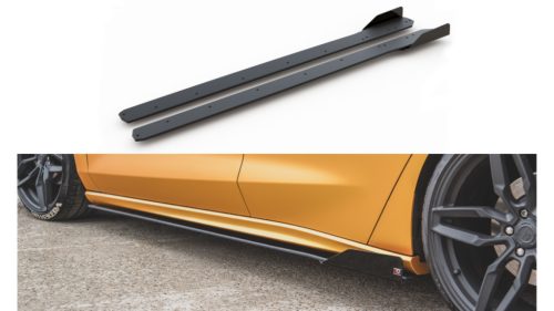 Diffuser Ford Focus IV ST ST-Line Side Skirts Racing Black-Red + Gloss Flaps
