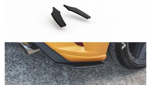 Splitter Ford Focus IV ST Rear Side Racing Durability Black