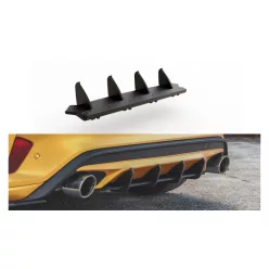 Diffuser Ford Focus IV ST Rear Racing Durability Black-Red