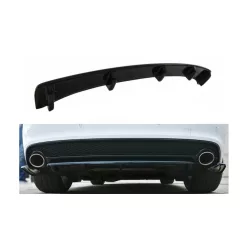  Splitter Audi A5 8T Facelift S-Line Rear Central with Diffuser Gloss Black