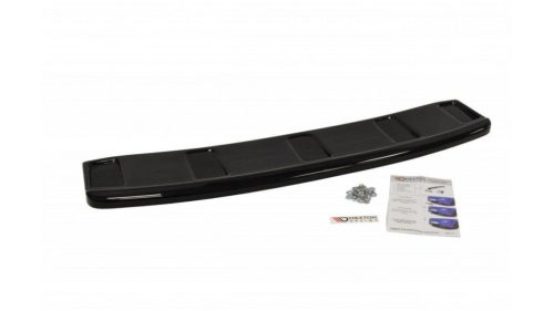 Splitter Audi A7 C7 Facelift S-Line Rear Central without Diffuser Gloss Black