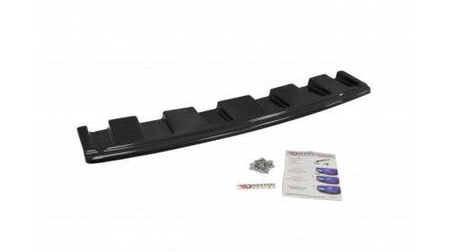 Splitter Audi S6 C7 Avant Rear Central without Diffuser Gloss Black