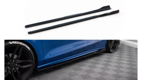Diffuser Ford Focus IV ST ST-Line Side Skirts v.4 Gloss Black