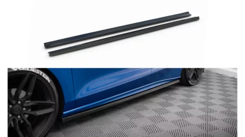 Diffuser Ford Focus IV ST ST-Line Side Skirts v.5 Gloss Black