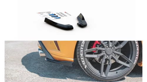 Splitter Ford Focus IV ST Rear Side v.2 Gloss Black