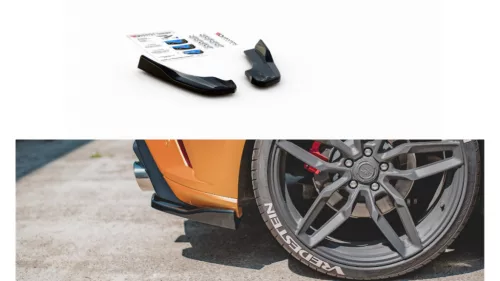 Splitter Ford Focus IV ST Rear Side v.3 Gloss Black