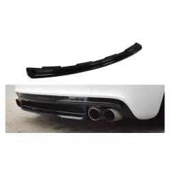   Splitter Audi TT 8J S-Line Rear Central without Diffuser Gloss Black