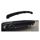 Splitter Audi TT 8J S-Line Rear Central with Diffuser Gloss Black