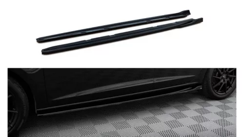 Diffuser Seat Leon Cupra FR III Facelift Side Skirts v.4 Gloss Black