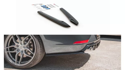 Splitter Seat Leon Cupra III Facelift Sportstourer Rear Side v.2 Gloss Black