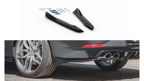 Splitter Seat Leon Cupra III Facelift Sportstourer Rear Side v.3 Gloss Black