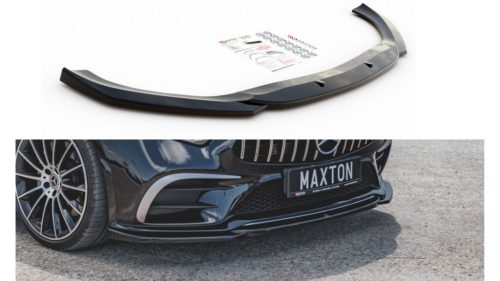 Splitter Mercedes-Benz CLS 53AMG C257 Front v.1 Gloss Black