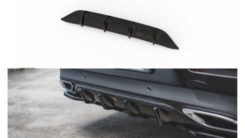 Diffuser Mercedes-Benz CLS C257 Rear Valance AMG-Line Gloss Black