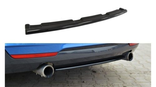 Splitter BMW 4 F32 F36 F33 M-Pack Rear Central without Diffuser Gloss Black