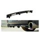 Splitter BMW 4 F32 F36 F33 M-Pack Rear Central with Diffuser Gloss Black
