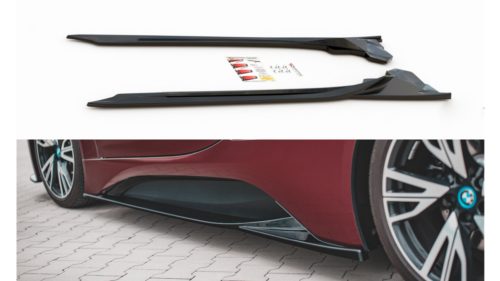 Diffuser BMW i8 I12 Side Skirts Gloss Black