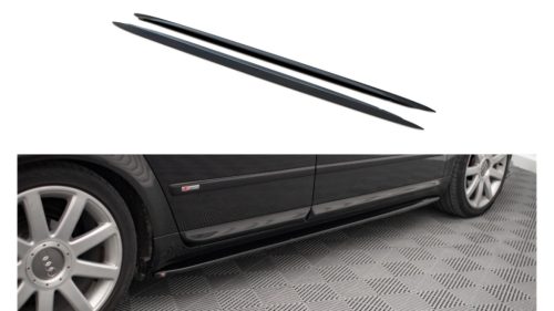 Diffuser Audi A4 B6 Side Skirts v.1 Gloss Black