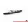 Splitter Audi A6 C7 S-Line Avant Rear Central with Diffuser Exhaust 2x1 Gloss Black