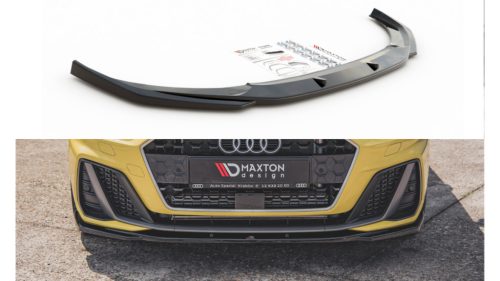 Splitter Audi A1 GB S-Line Front v.2 Gloss Black