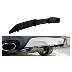   Splitter BMW X4 G02 M-Pack Rear Central with Diffuser Gloss Black