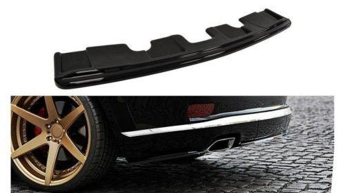 Splitter Jeep Grand Cherokee WK2 Summit Facelift Rear Central without Diffuser Gloss Black