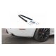 Splitter Jaguar XJ X351 Rear Side Gloss Black