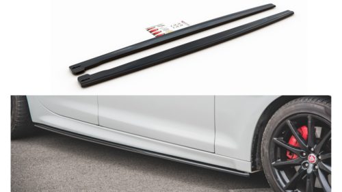 Diffuser Jaguar XJ X351 Side Skirts Gloss Black