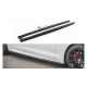 Diffuser Jaguar XJ X351 Side Skirts Gloss Black