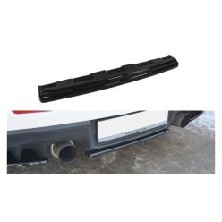   Splitter Mitsubishi Lancer Evo X Rear Central without Diffuser Gloss Black