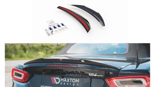 Spoiler Cap Fiat 124 Spider Abarth Gloss Black