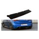 Splitter Opel Corsa E OPC VXR Rear Central Gloss Black