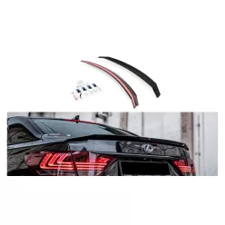 Spoiler Cap Lexus LS IV Facelift Gloss Black