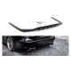 Splitter Leuxs LS IV Facelift Rear Central with Diffuser Gloss Black