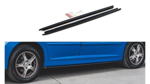 Diffuser Peugeot 207 Sport Side Skirts Gloss Black