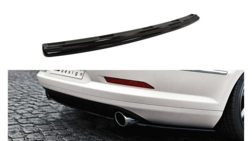 Splitter Volkswagen Passat CC R36 Rline Rear Central without Diffuser Gloss Black