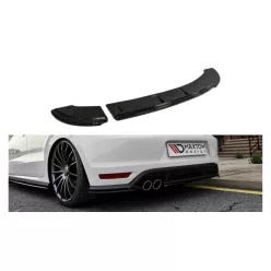 Splitter Volkswagen Polo V Facelift GTI Rear Gloss Black